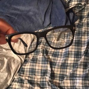 Tom Ford non prescription glasses worn 1x